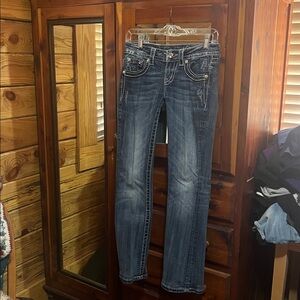 Miss Me Blue Denim Jeans size 26 used
